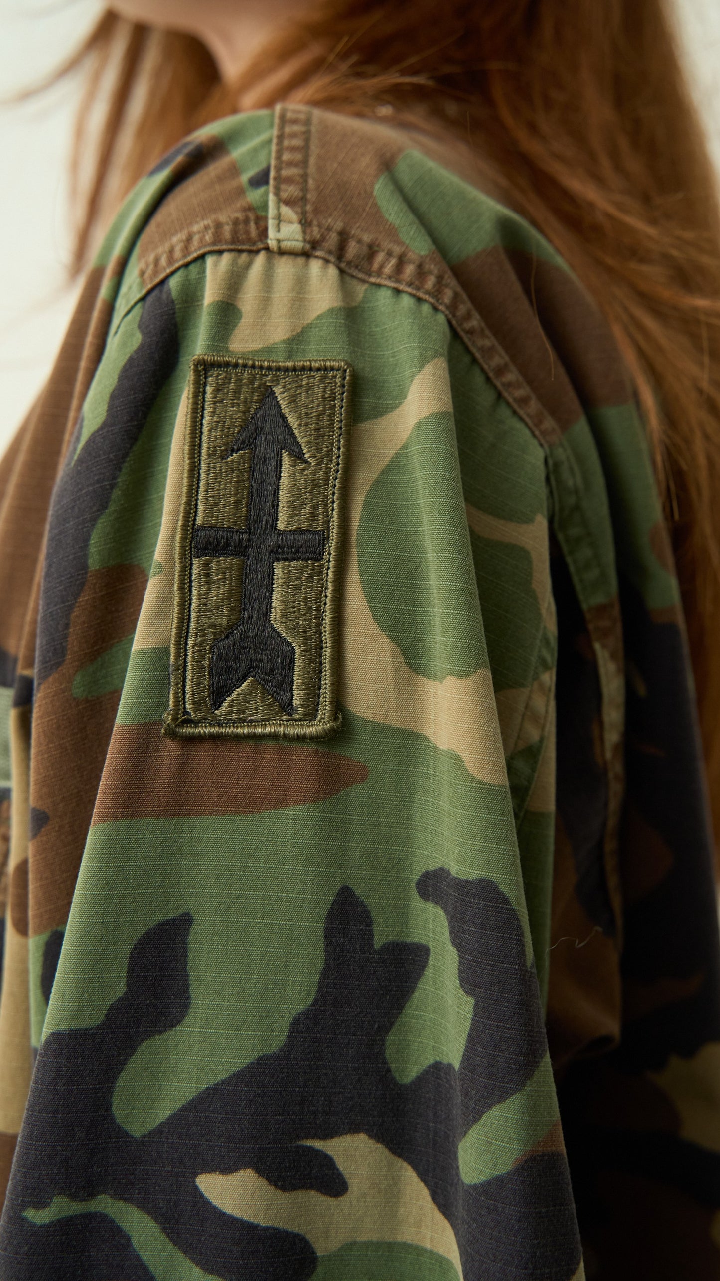 Tensione in - Camicia vintage - ART.TETVTA0159PE26 Camouflage