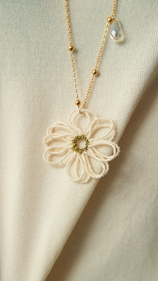 Via Roma - Collana "Daisy" Burro - Oro