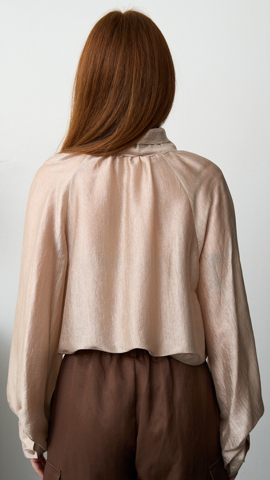 Tensione In - Camicia con fiocco - ART.26C3110CAMP Beige