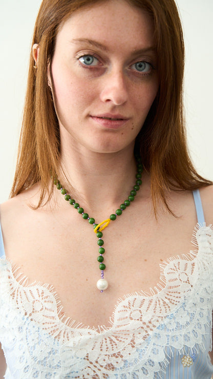 Via Roma - Girogola "Annalisa" Giallo - Viola - Verde - Bianco Perla
