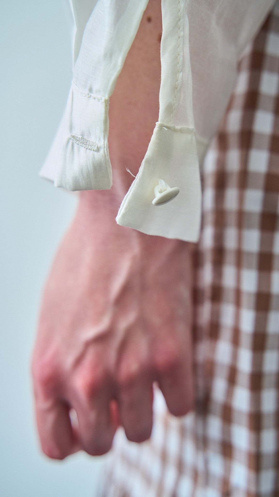 Tensione In - Camicia con applicazioni - ART.S26C106CAMP- Burro