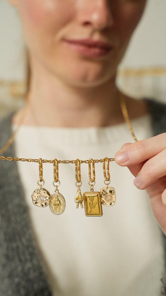 Via Roma - Collana "Charms" Oro