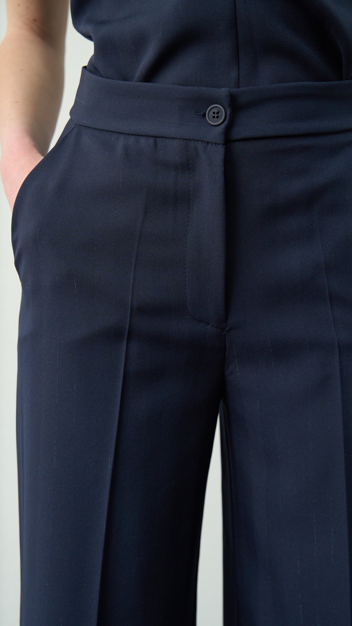 King Kong - Pantaloni gessati lurex - ART.SP8EG7