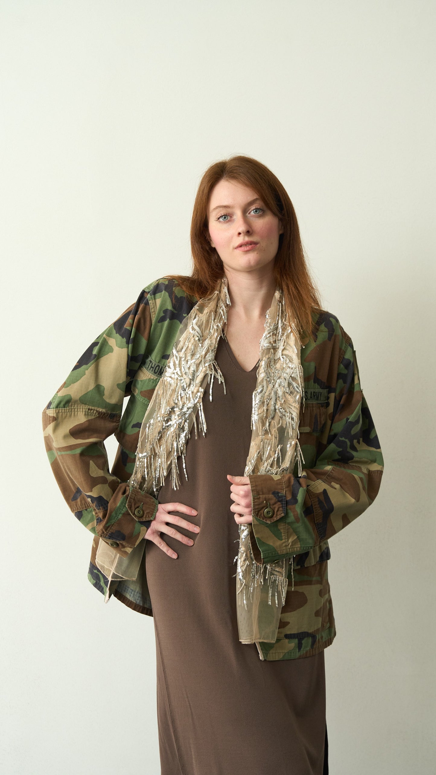 Tensione in - Camicia vintage - ART.TETVTA0159PE26 Camouflage