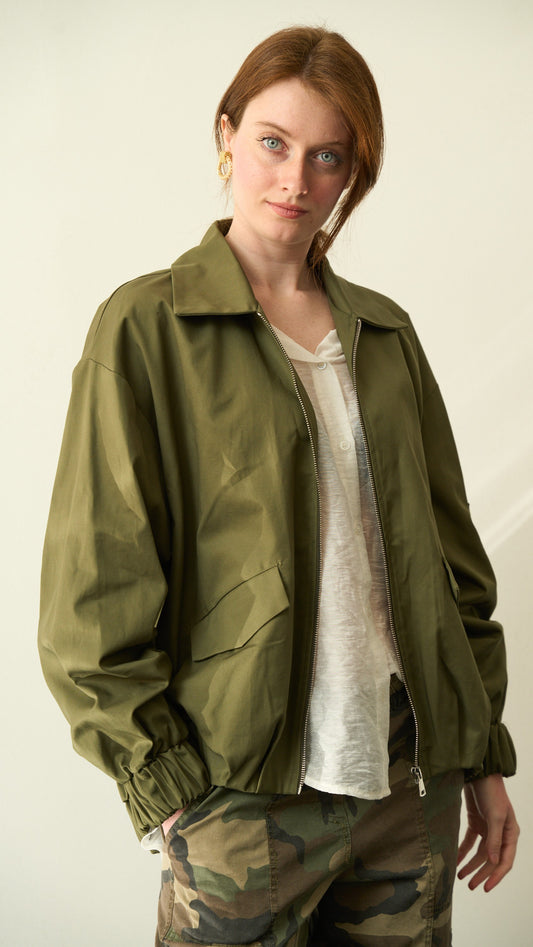 King Kong - Bomber verde militare - ART.SP8EG13