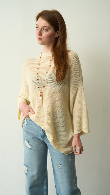 Kontatto - Maglia over costa inglese - ART.1618NI