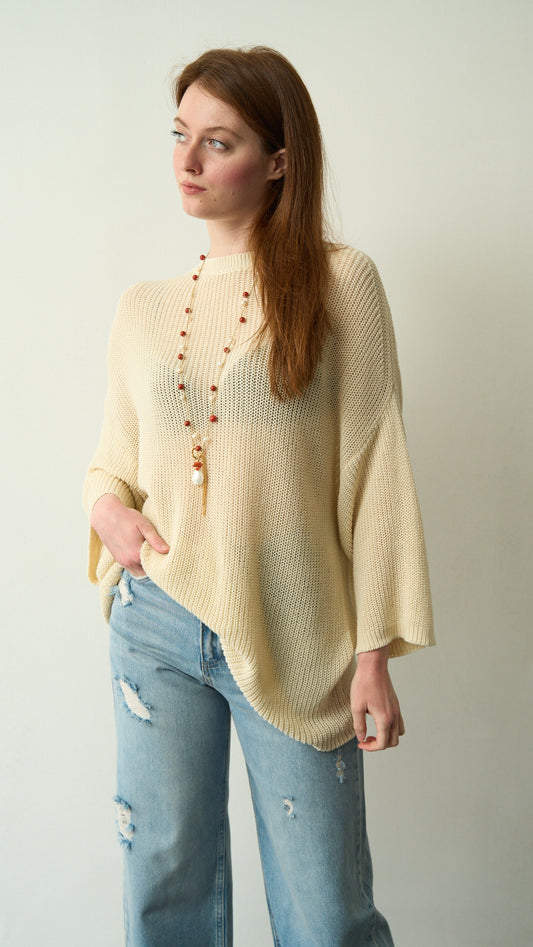 Kontatto - Maglia over costa inglese - ART.1618NI