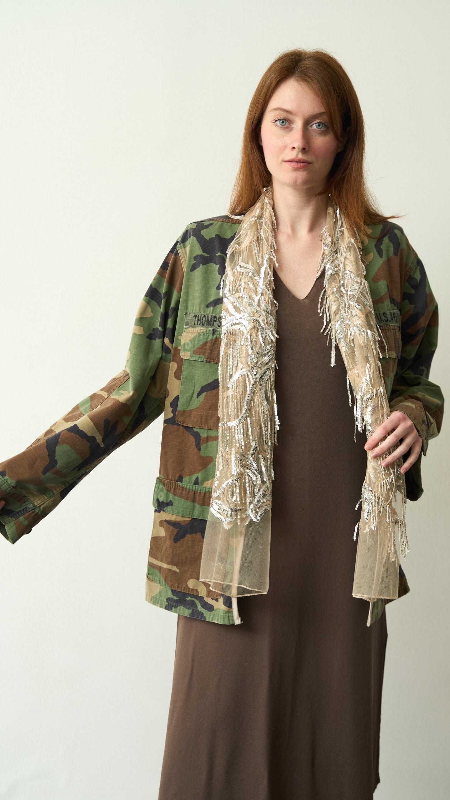 Tensione in - Camicia vintage - ART.TETVTA0159PE26 Camouflage