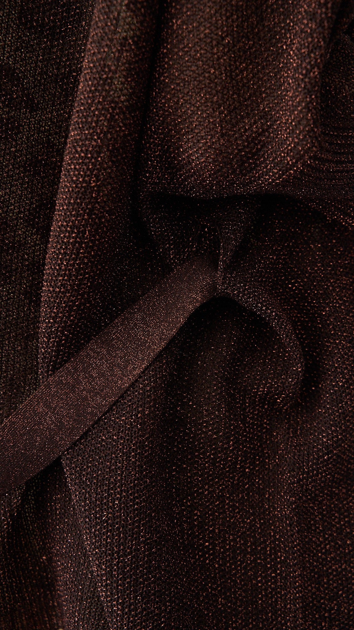 Kontatto - Kimono lurex con cintura - ART-3M1554C Moro - Rame lurex