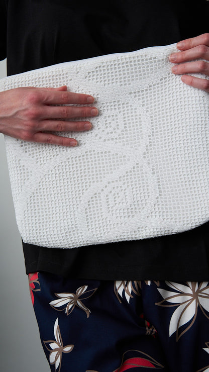 Via Roma - Pochette "Nonna Lia" Bianco