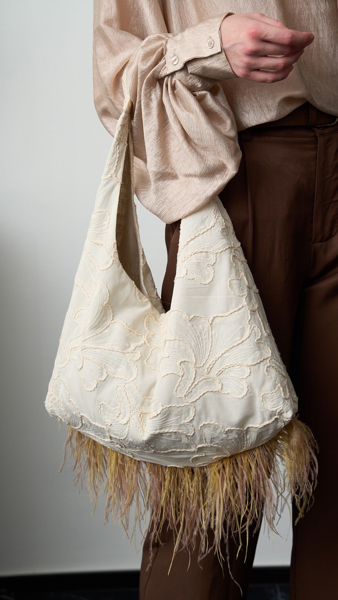 Via Roma - Shopper bag  Burro - Marrone - Ocra