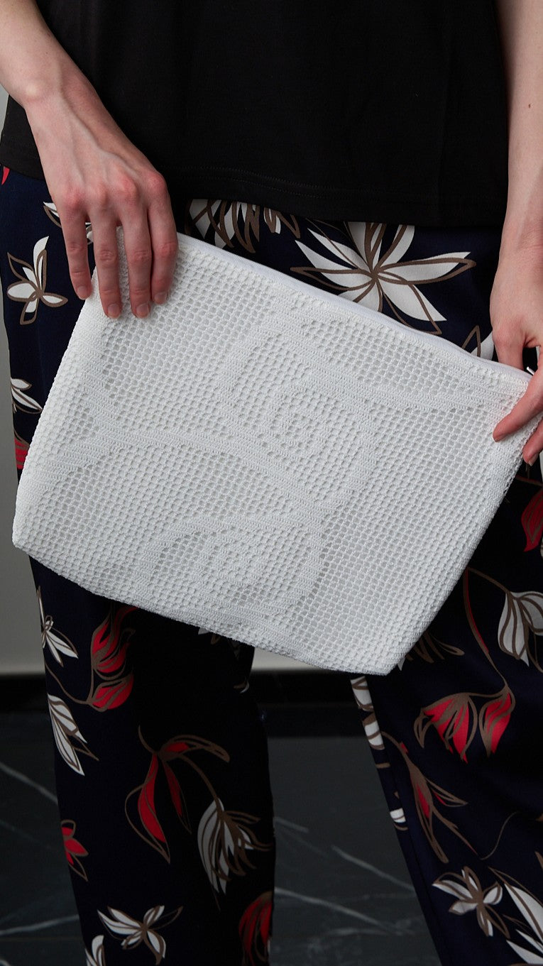 Via Roma - Pochette "Nonna Lia" Bianco