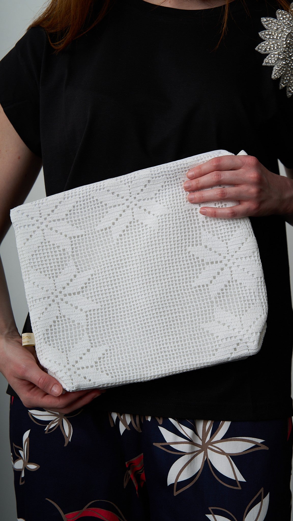 Via Roma - Pochette "Nonna Lia" Bianco