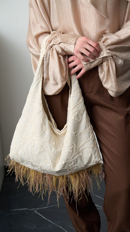 Via Roma - Shopper bag  Burro - Marrone - Ocra