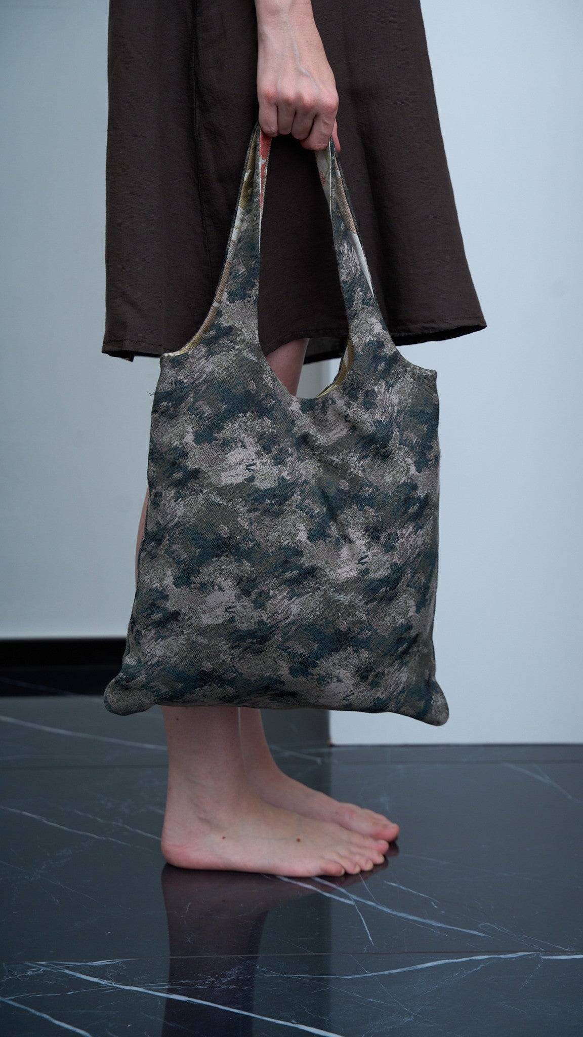 Via Roma - Borsa "Shopper" - Verde