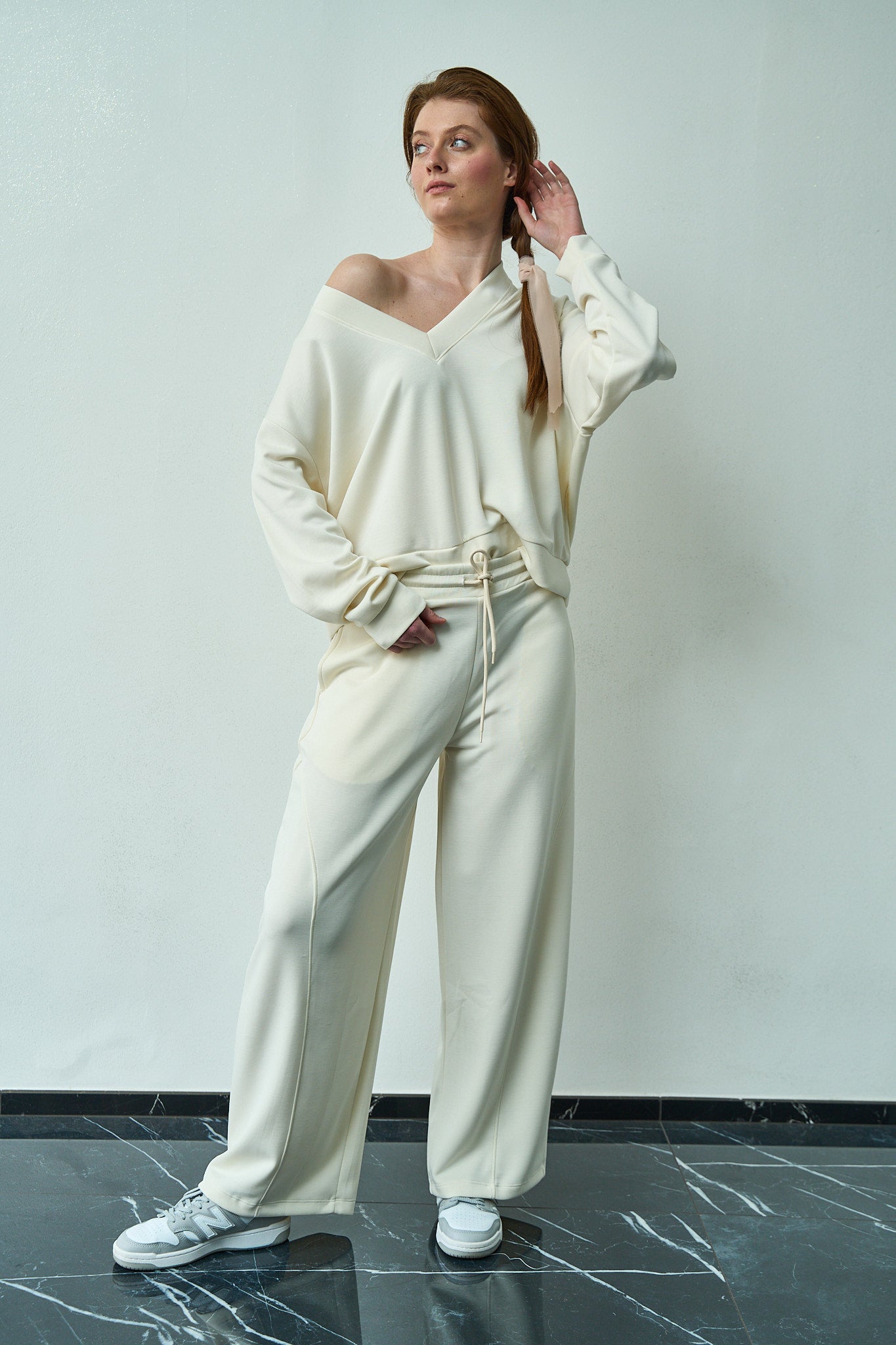 Kontatto - Pantalone con coulisse - ART.SM201C Burro