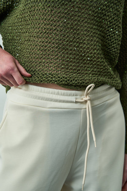 Kontatto - Pantalone con coulisse - ART.SM201C Burro